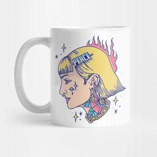 Peace girl Mug